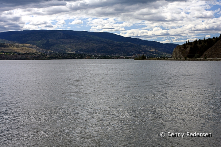 Okanagan Lake.jpg - Okanagan Lake uden for Penticon Som var første stop 